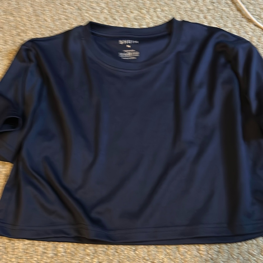 shein cropped t shirt
